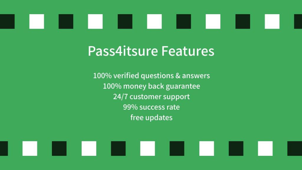 Pass4itsure  Feature